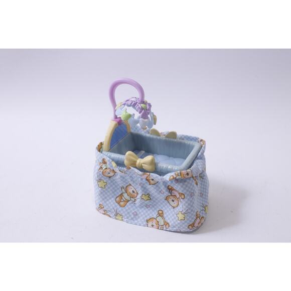 Fisher Price, 2007, Loving Family, Crib, Baby, Small, Activity Toy, Vintage, Col - Picture 1 of 3